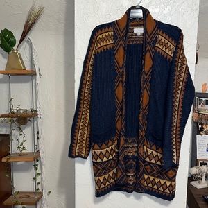 Lucky Brand print Cardigan